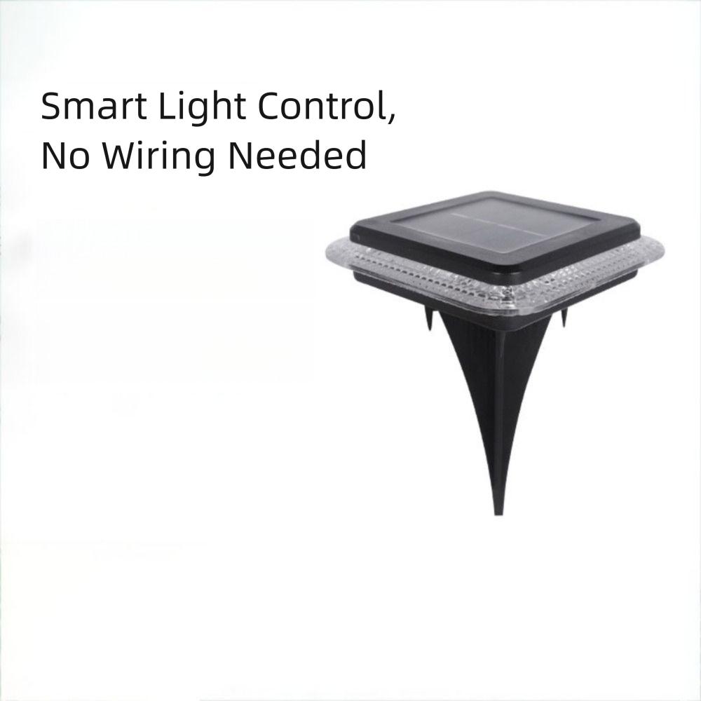 Waterproof Solar Ground Lights Sensor LED Floor Lights Energy Saving Solar Buried Light  Lawn