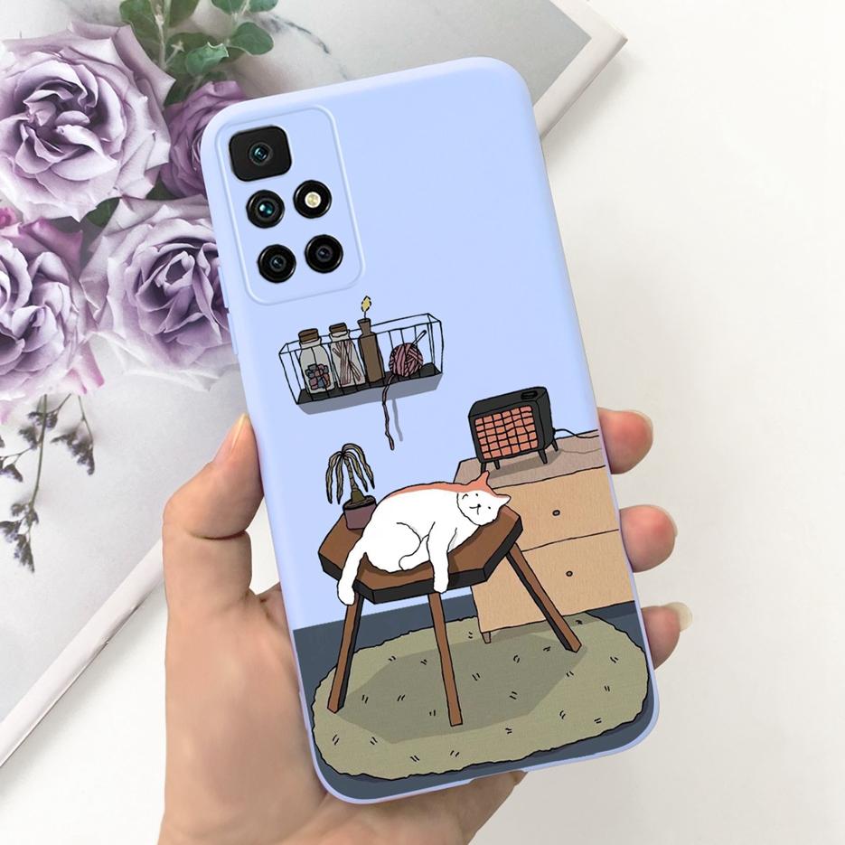 For Xiaomi Redmi 10 2022 Case Cute Astronauts Cartoon Cover Soft Silicone Phone Case For Redmi 10 Prime Redmi10 Back Cover Coque