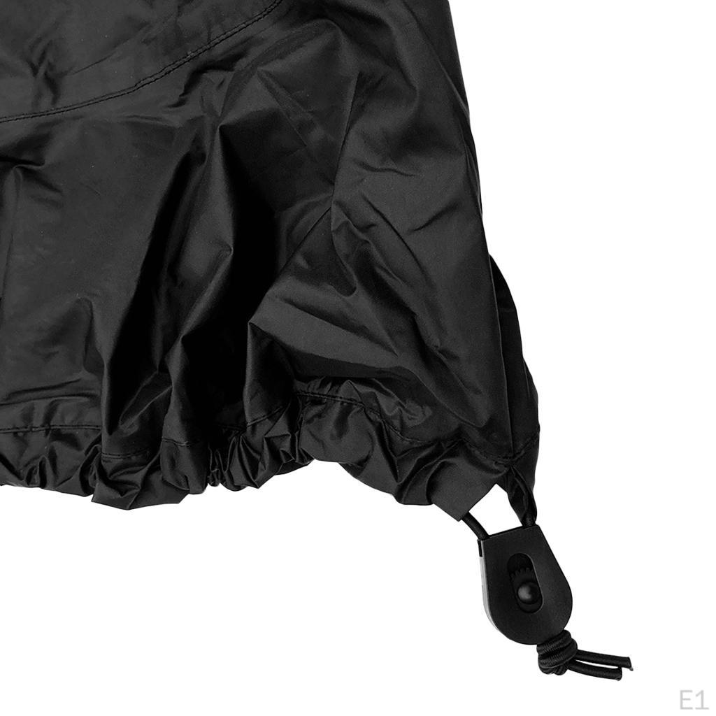 Kayak Spray Skirt Deck Sprayskirt Spraydeck Waterproof Cover Black