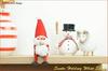 NORDIKA nisse Nordica Nisse Christmas Wooden Doll Holding a White Lamb (Santa / NRD120483)