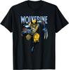 Marvel X-Men Angry Wolverine Running Towards The Fight T-Shirt