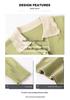 Autumn Stripe Knit Lapel Top for Middle-Aged and Elderly Women - New 2026 Style