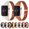 Sheepskin Strap for Apple Watch 10 Band 46mm 42mm 41mm 45mm 40mm 44mm Slim Leather Women Bracelet iWatch Series 8 7 Se 6 5 Belt