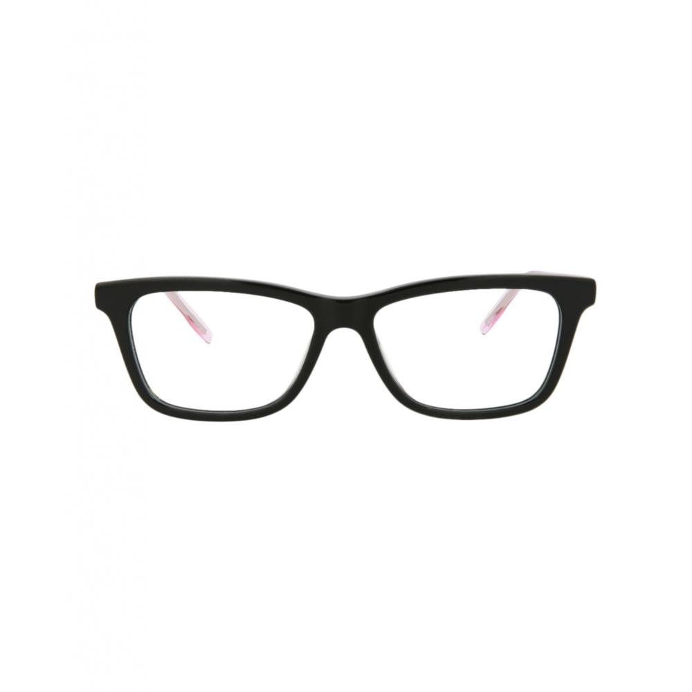 

Puma Square Frame Acetate Optical Frames Black Pink Transparent One Size
