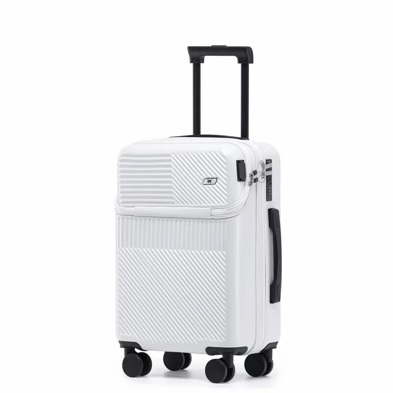 Xiaoyan Front-Opening USB Spinner Luggage 22 inch