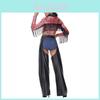 Sexy Tassel Western Denim Cosplay Clothing For Women Halloween Party Stage Performance Cotton Blend