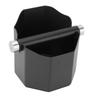 Coffee Ground Knock Box Stainless Steel Small Coffee Knock Box for Home Kitchen Countertop