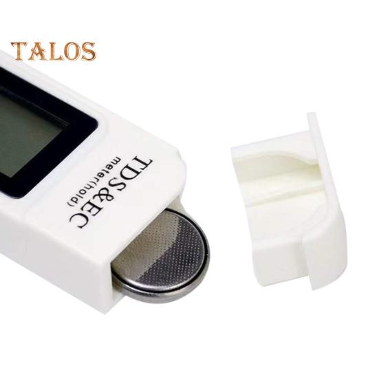 4v1 TDS Tester kvality vody Digitální displej Vysoce přesný Přenosný Bateriový Multifunkční Digitální tester čistoty vody