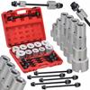 Set of Pullers for Rubber Bushings of Control Arms. Bearing Puller 27 Pcs. Kd10517