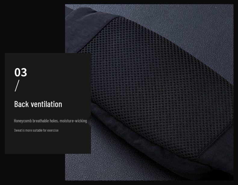 Men's Durable Waterproof Waist Bag - Large Capacity, Versatile, and Wear-Resistant for Work and Sports.