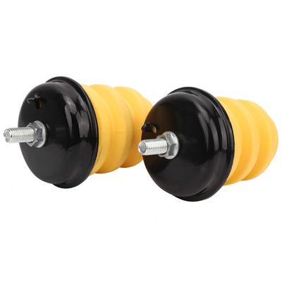 2 Rear Frame Rubber Bumpers for Chevrolet Silverado 1500, High Shock Absorption, Durable Material,