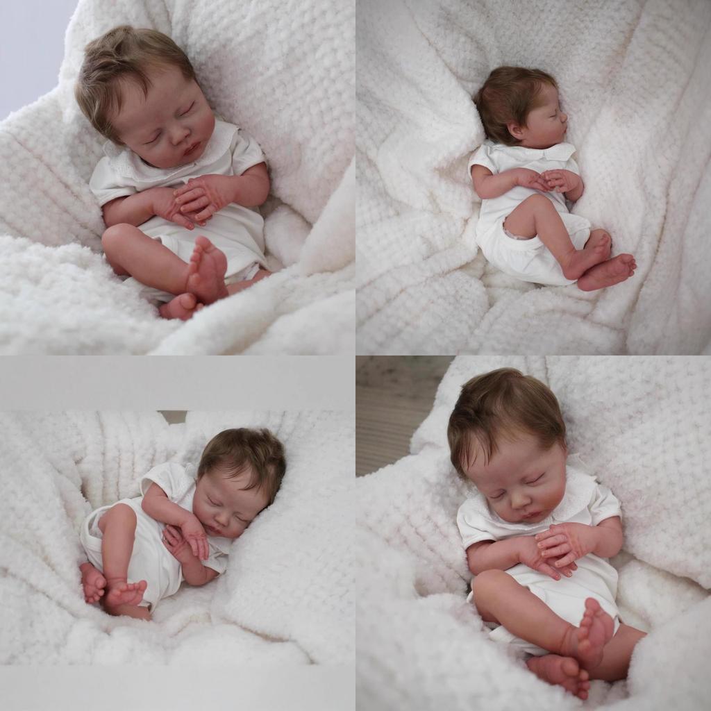 Silicone Reborn Doll 45cm Handmade 3d Skin For Collectors And Gift Enthusiasts