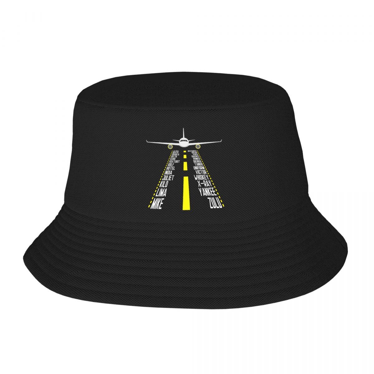

Custom Pilot Alphabet Aviation Aircraft Gift Bucket Hat Unisex Women Fashion Summer Beach Sun Airplane Aviator FisherUnisex Cap