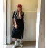 YYFS Women's Fashion Summer Spring 1/2 Sleeves O-Neck Loose Waistline Casual Dresses