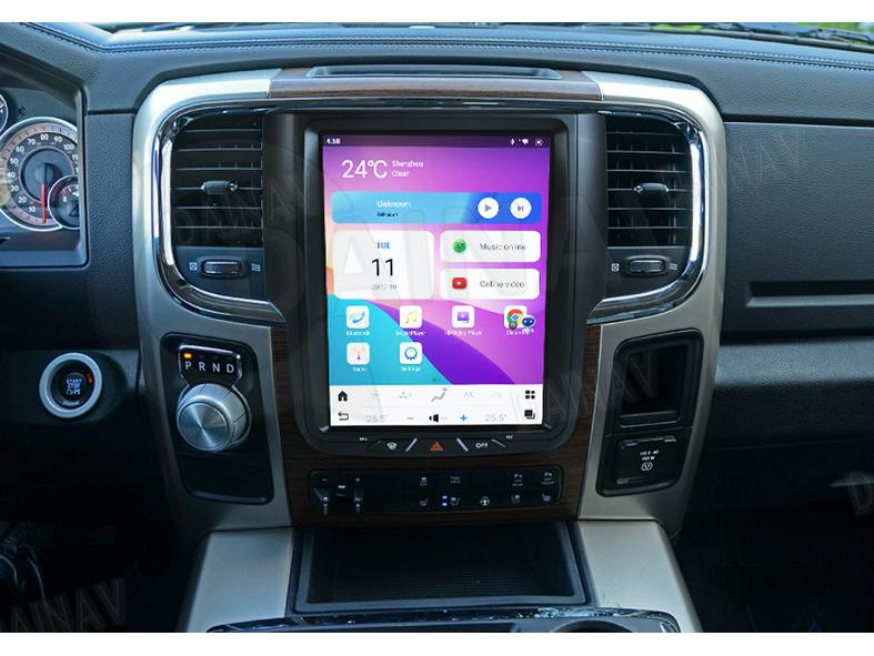 Dodge Ram 1500 10.5” Vertical Screen Smart Android Navigation with Wireless CarPlay
