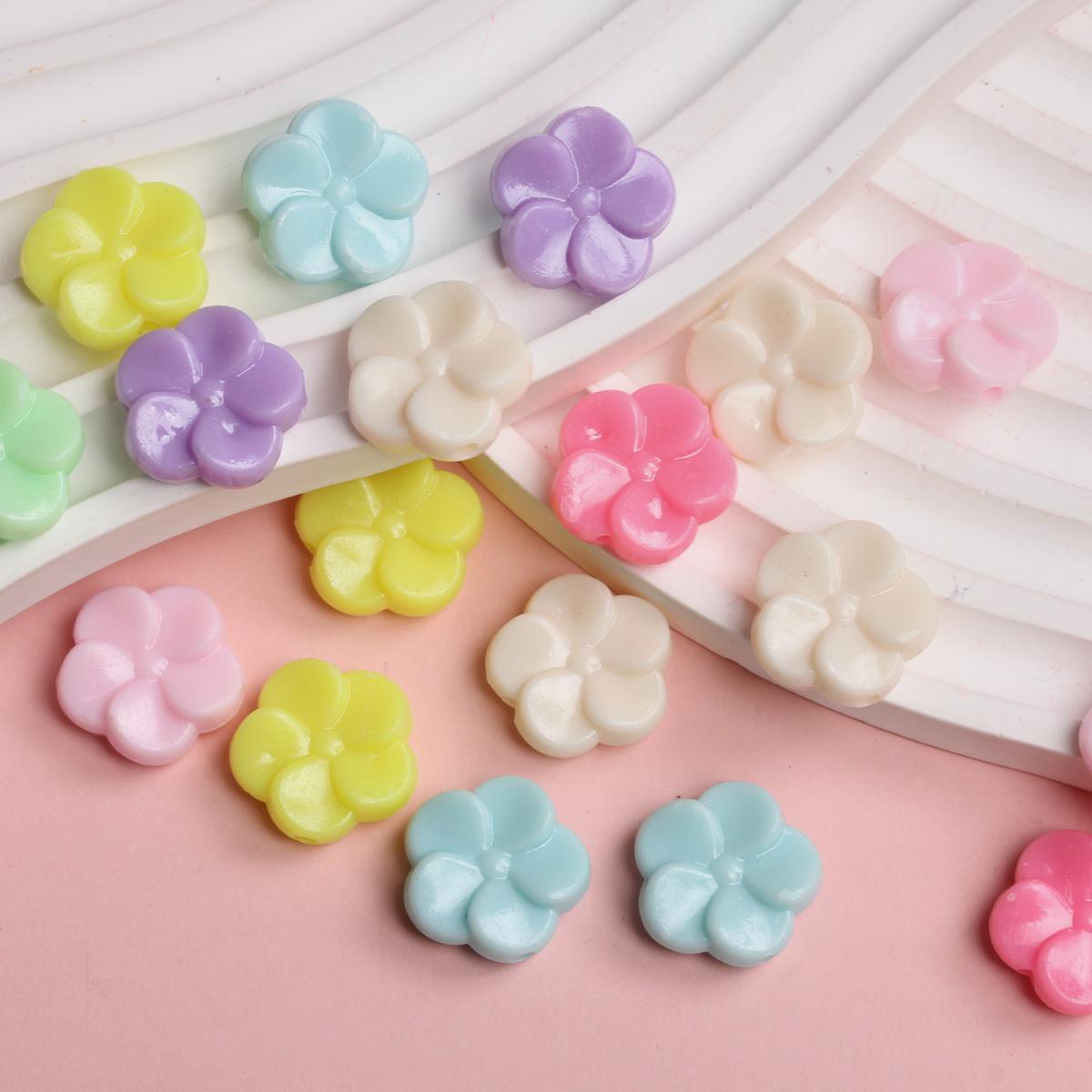 

Товары для вечеринок 50 шт. Красочные цветочные бусины в виде морских звезд своими руками, модные аксессуары ручной работы своими руками, бижутерия, полые свободные бусины из акрила своими руками Style2