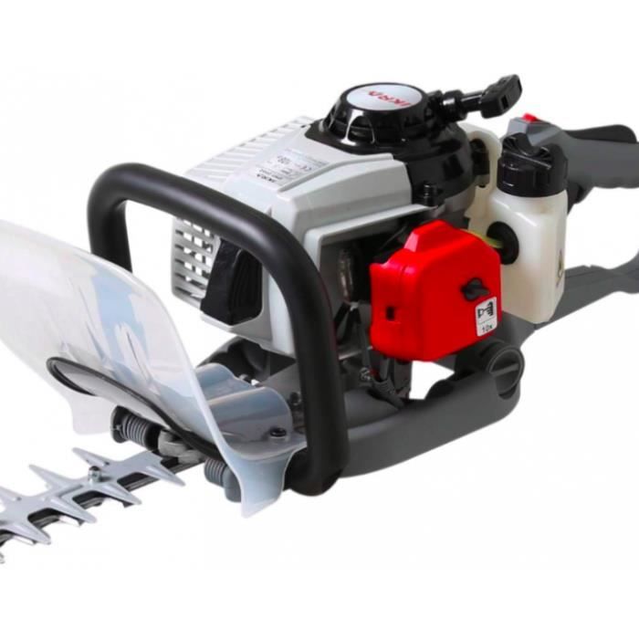 Taille Haie Thermique - IKRA - 25.4 Cm3 - Lame 60 Cm - 27 Mm De Coupe