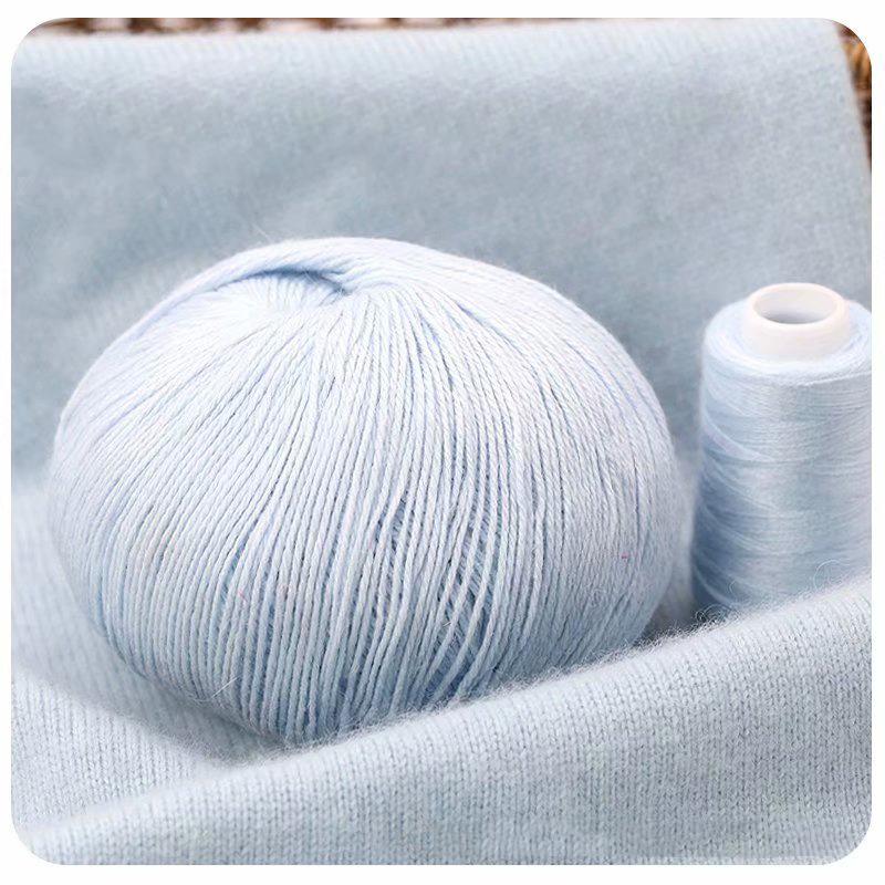 Cashmere Yarn Plush Mohair Knitting Thread Soft Baby Cotton Yarn For Cardigan Scarf Shawl Sweater Crochet DIY Handmade Yarn