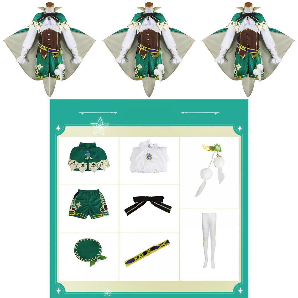 Elegant Genshin Impact Venti Cosplay Full Set Costume Ideal For Adult Women