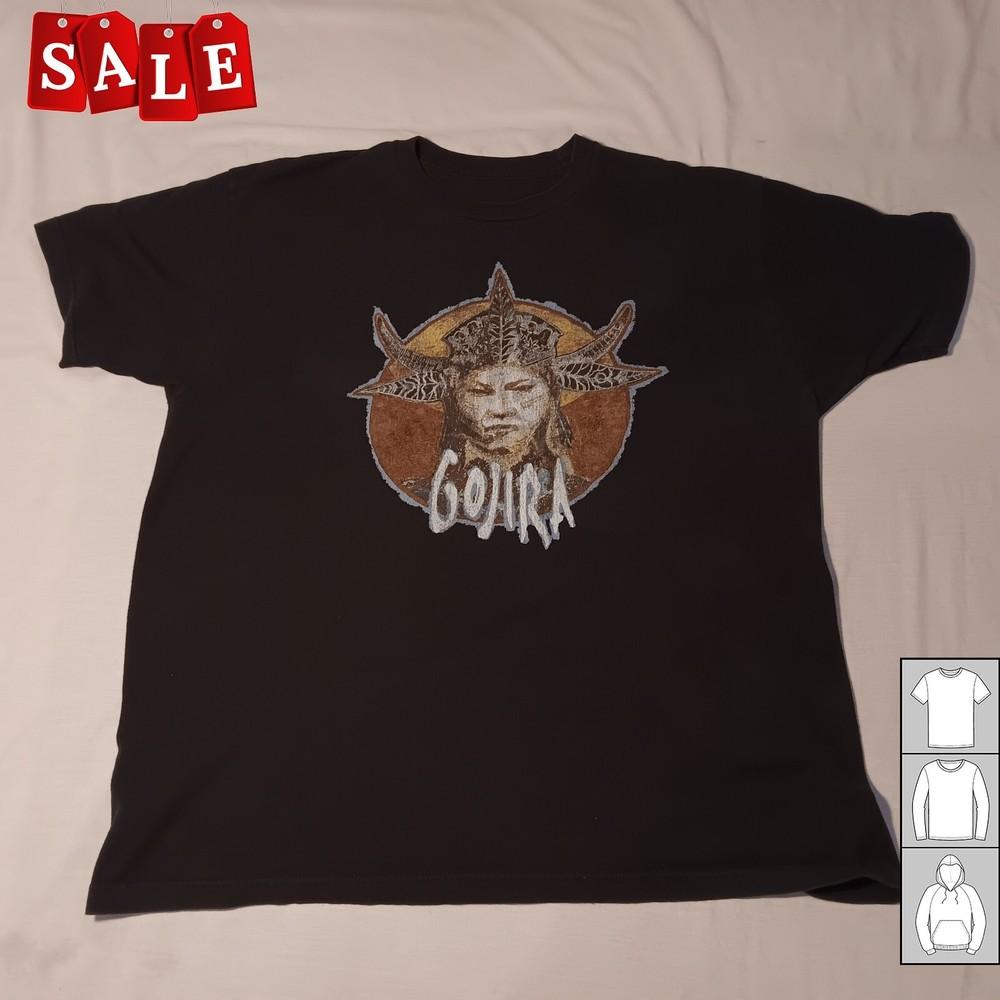 Новая Популярная Музыкальная Футболка Для Любителей Группы Gojira Черная S-235XL Футболка JJ265 Унисекс XXXL
