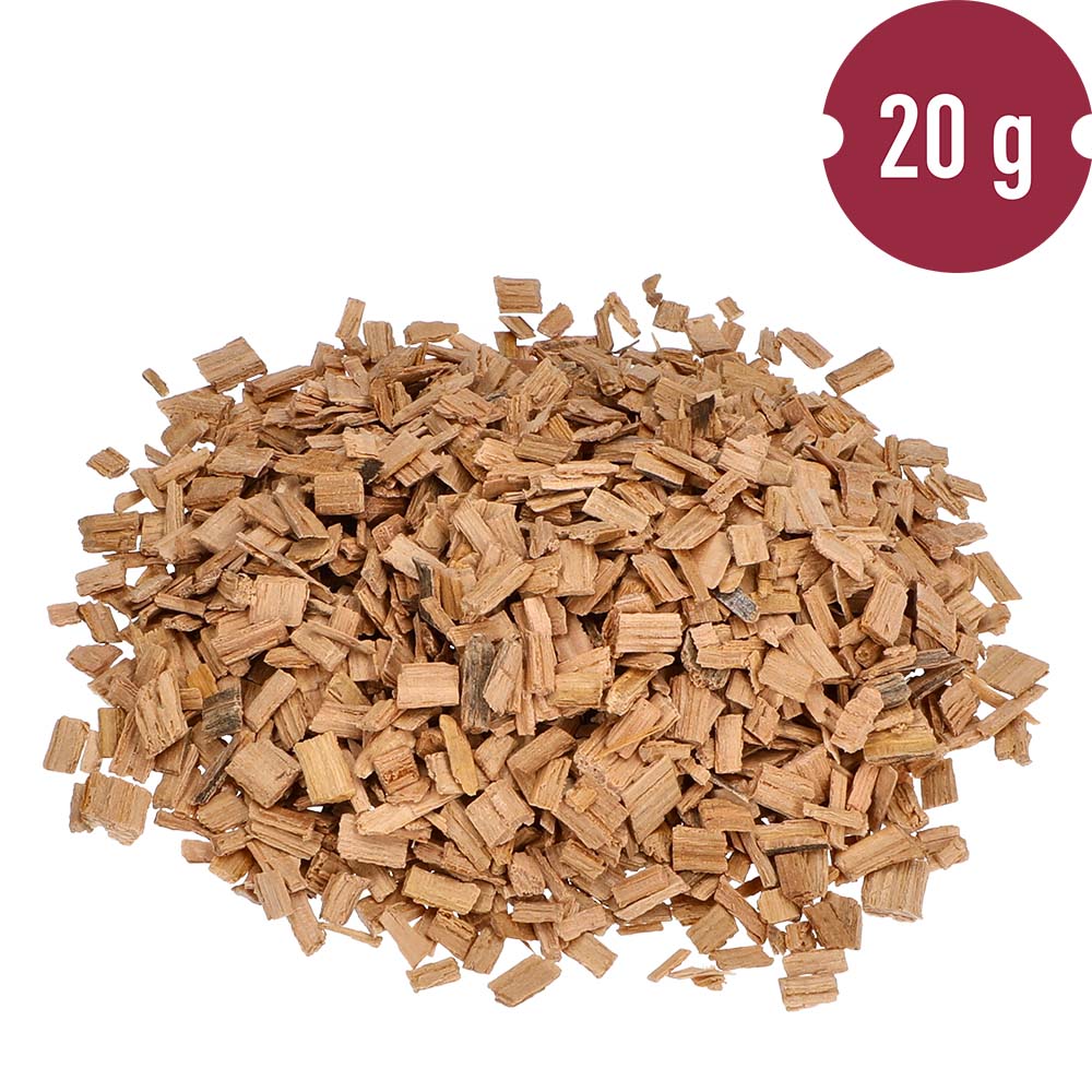Wiórki dębowe naturalne (nieopiekane) 20g