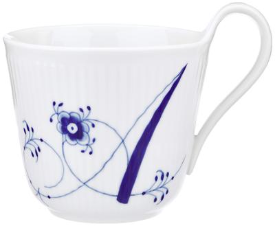 Imported Royal Copenhagen Blue Fluted Plain High Handle Mug 330ml Wedding Gift 1017152 [Regular Product] "A"