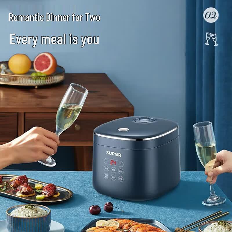 Supor 2L Smart Mini Rice Cooker CN Plug (adapter Included)