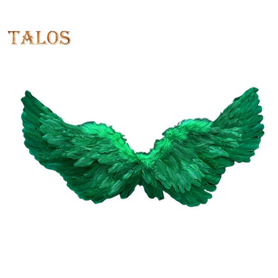 

Дитячий костюм принцеси з крилами ангела, регульованим пір ям, крилами феї, косплей, сценічний реквізит для вечірок на Хелловін зелений