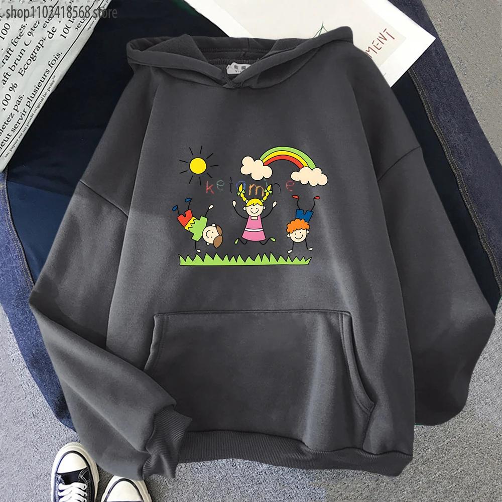 

КЕТАМИН толстовки Лошадь Y2k Графическая толстовка Оверсайз уличная одежда для Женщин/Мужчин Одежда Харадзюку Ретро одежда 3XL