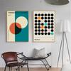 Abstract Geometric Wall Art Pictures Modern Dots Canvas Paintings Simple Posters and Prints for Interior Living Room Home Decor