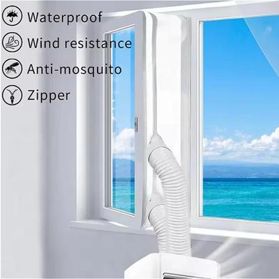 Universal Window Seal for Portable Air Conditioner Tilting Sloping Windows Easy To Install Mobile Air Conditioner Cloth