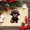 NEW Car Bear Ornament Realistic Cat-shaped Pendant Rearview Mirror Hanging Decor for Car Easy To Hang Chain Accessories