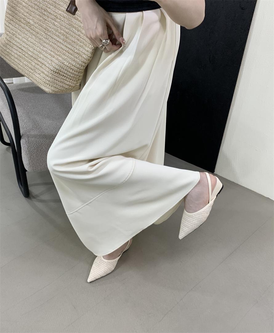 

2025 новая тканая дышащая одинарная обувь ультрамягкая подошва удобная для покупок летняя прохладная обувь для бабушки тканая обувь широкая стопа 39