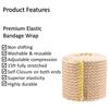 Elastic Bandage Wrap Cotton Latex Free Compression Bandage With Touch Closure For Sports Support First Aid