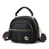 New Women's Round Shoulder Bag Stylish Crossbody Purse Spacious Circle Bag