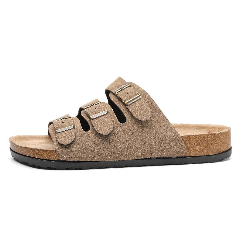 

Fashion Fashion Trend Men s and Women s Same Style Light Sandals Casual Summer Beach Open Toed Sandals Outdoor Wear Anti-Slip Slippers 46 хаки