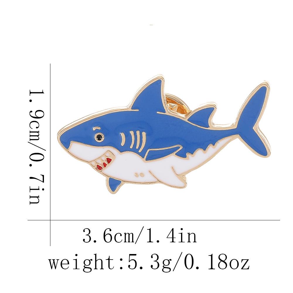 Broșe Ace Drăguțe Desene Animate Animal Marin Rechin Broască Țestoasă Stea de Mare Crabi Insigne Creaturi Lumea Subacvatică Bijuterii Rever Cadou Prieteni