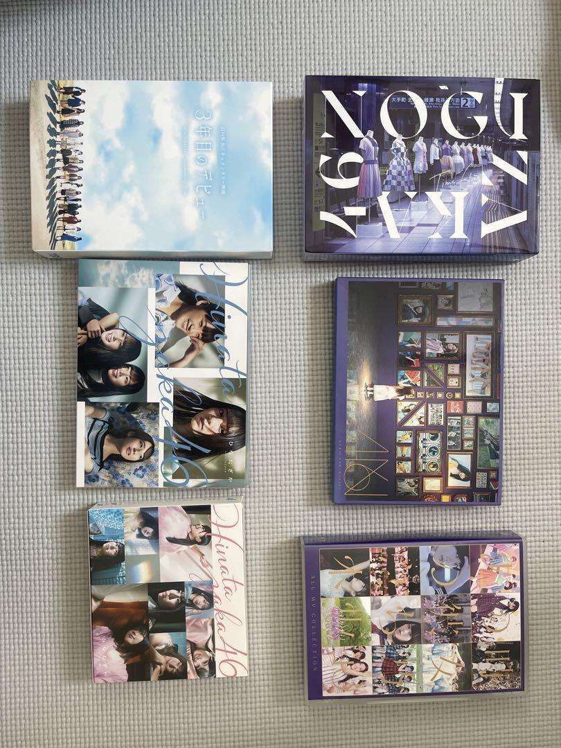 

[USED] Nogizaka46 Hinatazaka46 CD,DVD Collection 6-piece set