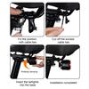 Bicycle Tail Light with Brake Sensor Waterproof USB Rechargeable Universal MTB Road Mountain Bike Cycling Night Riding Warning Rear Lamp