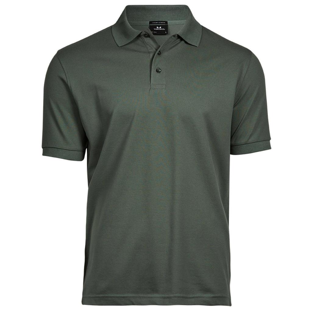 Tee Jays Mens Luxury Stretch Short Sleeve Polo Shirt