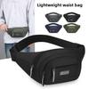 Large Capacity Mobile Waist Bag Multi-layer Storage Sports Walking Bag Men Chest Bag  Motorcycle