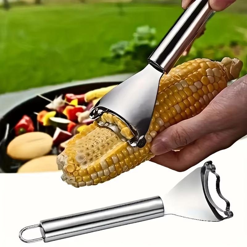 Stainless Steel Corn Stripper Corns Threshing Corn Thresher Stripper Peeler Corn Kerneler Peeler Fruit Vegetable Kitchen Gadget