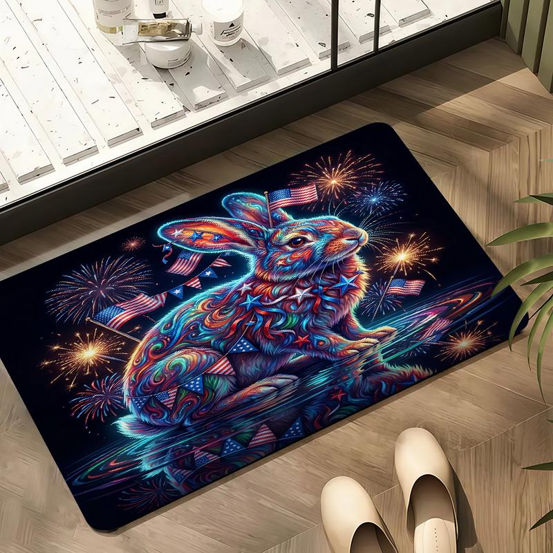 2025 New rabbitCarpet Rug for Living Room Bedroom Home Sofa Decoration,Kids play Non-slip Floor Mat