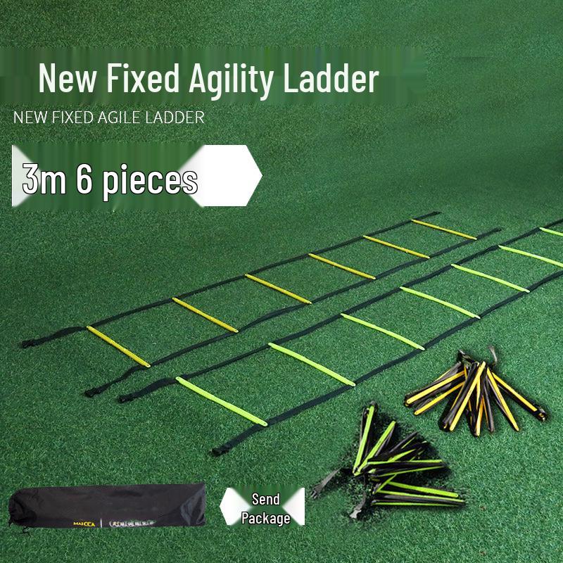 

Soft Agility Ladder for Children s Home Fitness & Sports Training – Ideal for Football, Basketball, and Indoor Hopscotch Exercises