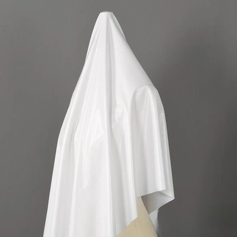 

100x150 см високоеластична глянцева спандекс еластична бронзова тканина для весільного декору сценічного одягу 100x150cm