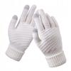 Acrylic Warm Touch Gloves White R02