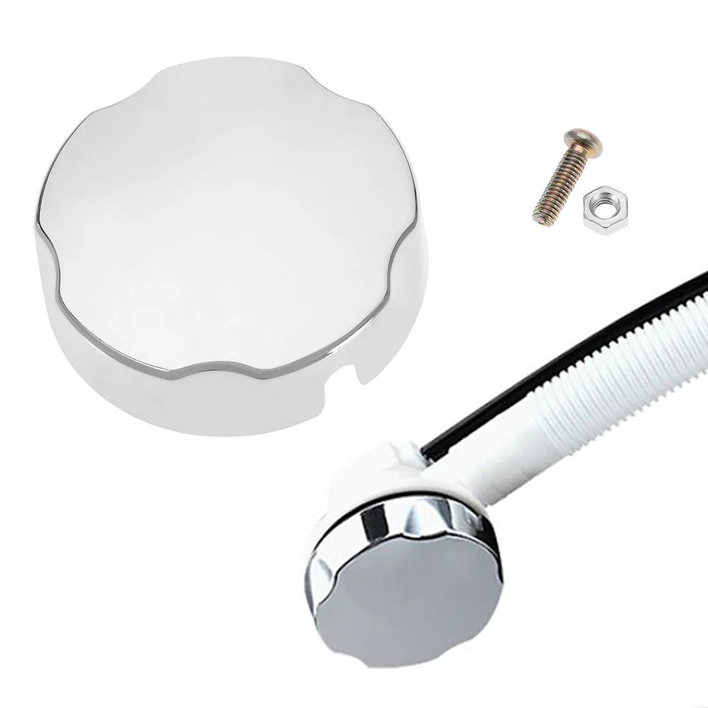 

1pc Bathtub Rotating Knob Pop-Up Bath Control Knob Diameter 75mm Hole Diameter 10mm Plastic Chrome Bathroom Accessories China Mainland