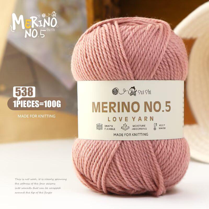 Australian Wool Chunky Scarf & Sweater Yarn for Hand Knitting