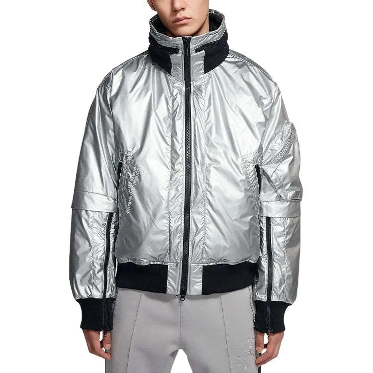 Jordan Down Jacket Men's Silver (Unisex) Down Jackets CQ2465 095