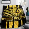 1 ks Flísová deka s potiskem SG Dynamo Dresden, Vysoká kvalita, Pohodlná pro všechna roční období, Domácí dekorace, Teplo a pohodlí, Perfektní jako vánoční dárky149
